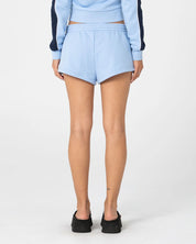 RUSTY RETRO LINES ZIP THROUGH FLEECE HOODIE – RETRO BLUE