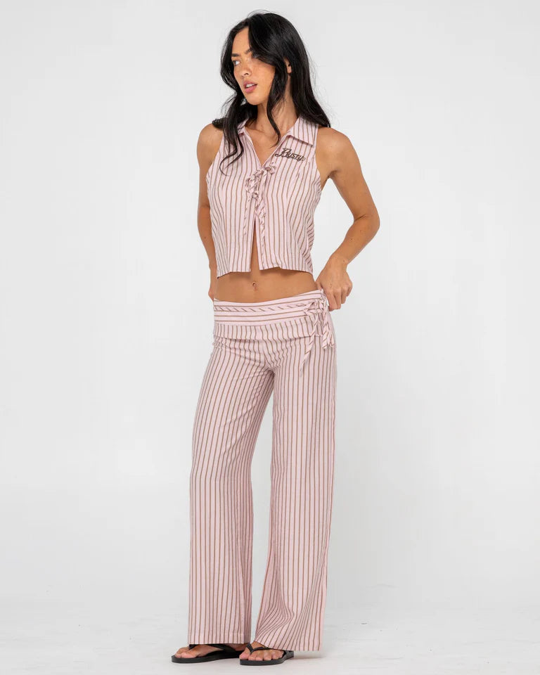 RHYSAND STRIPE LOW RISE PANT