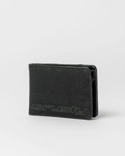 RUSTY RIGGER WALLET MENS DURABLE CANVAS EVERYDAY WALLET – BLACK