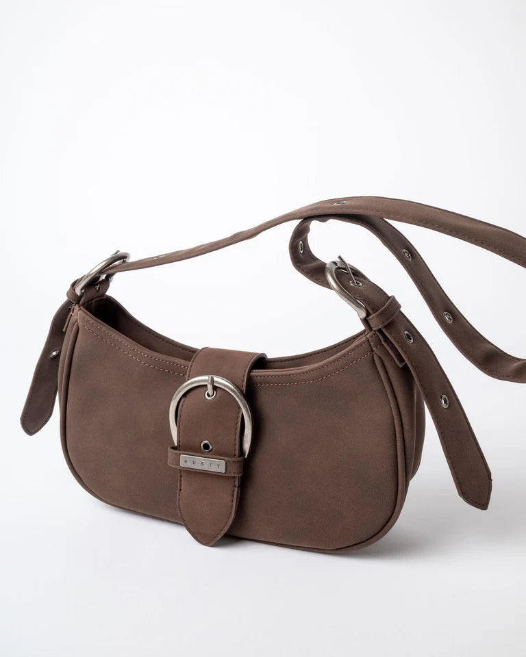 RUSTY RODEO SUEDE HANDBAG WOMENS Y2K STREET ACCESSORY – PINECONE