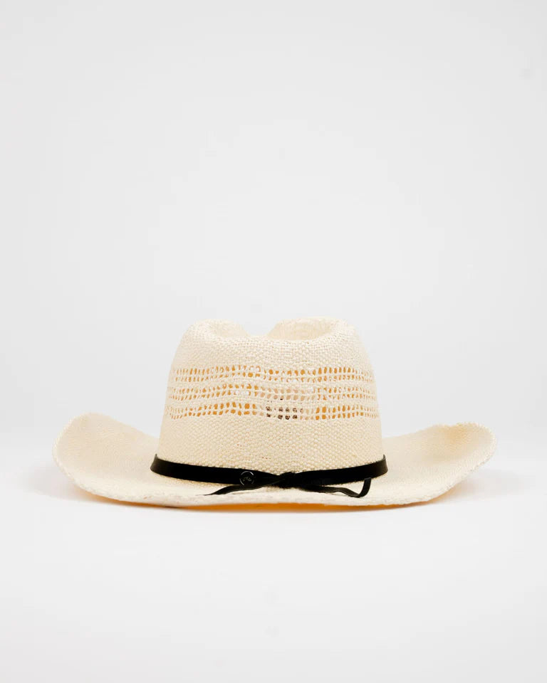 ROWDY COWBOY STRAW HAT