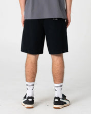 RUSTY RUMBLE 21" ELASTIC SHORT – BLACK