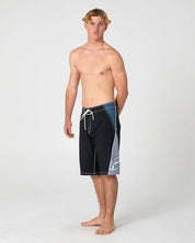 RUSTY SANDGLASS 23" BOARDSHORT – BLACK
