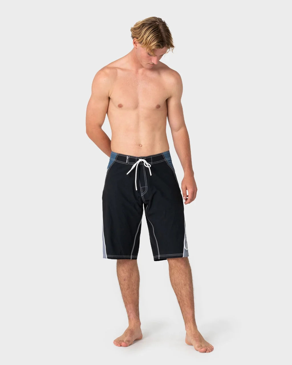 RUSTY SANDGLASS 23" BOARDSHORT – BLACK