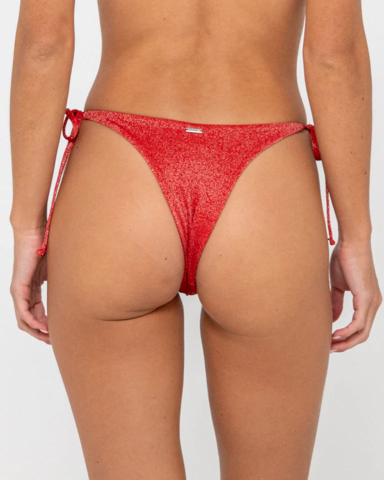 SHIMMY BRAZILIAN TIES BIKINI BOTTOM