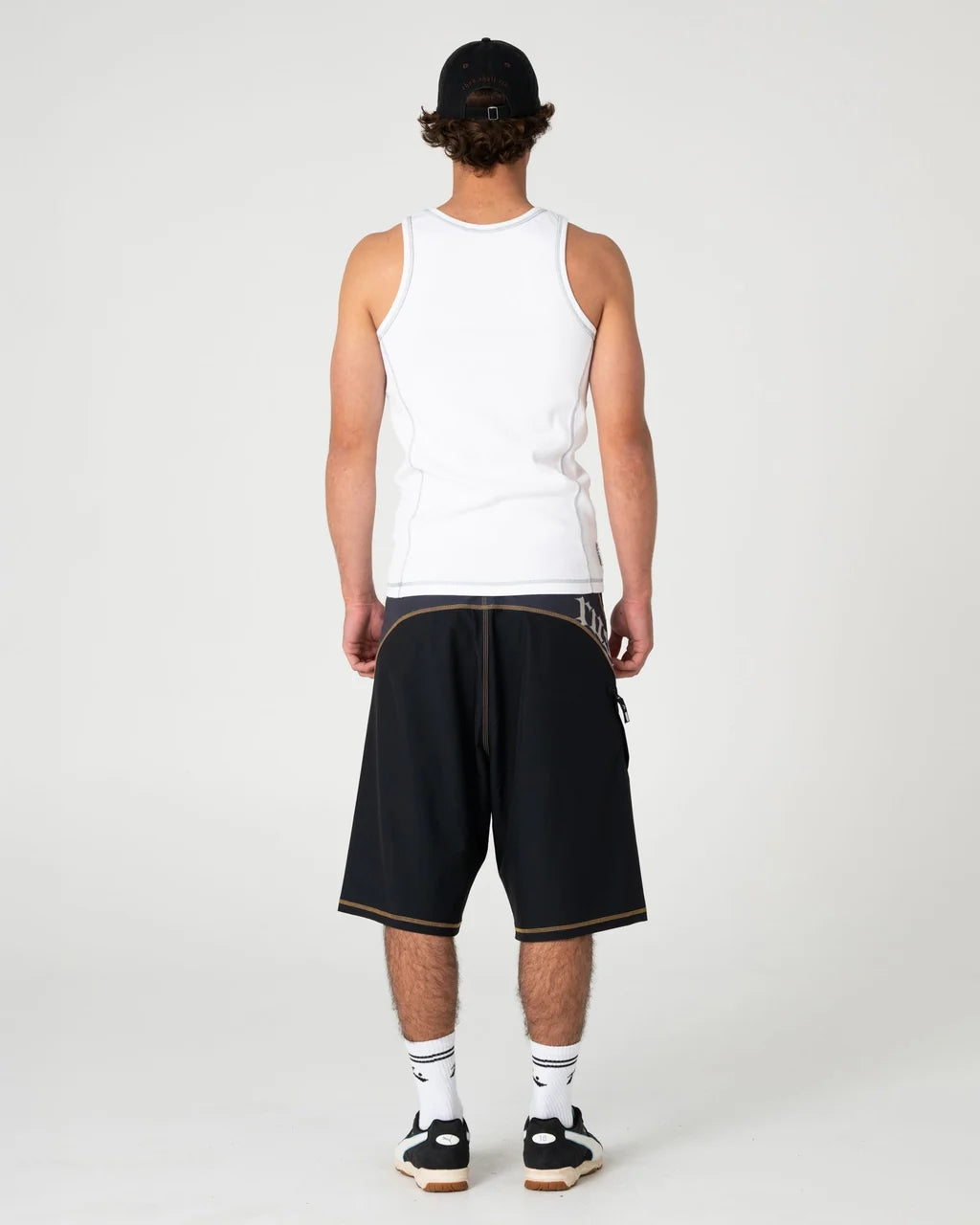 RUSTY SLACK JACK RIBBED HEAVY TANK – WHITE