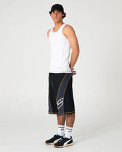 RUSTY SLACK JACK RIBBED HEAVY TANK – WHITE