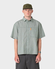 RUSTY SOUTH CENTRAL CHECK SHIRT – GREEN