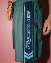 RUSTY SPITFIRE 21" BOARDSHORT – MENS PERFORMANCE SURF SHORT QUICK DRY ARMY GREEN