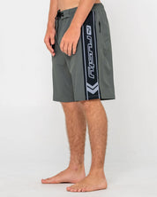 RUSTY SPITFIRE 21" BOARDSHORT – MENS PERFORMANCE SURF SHORT QUICK DRY ARMY GREEN
