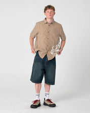 RUSTY SPRAY N PRAY GRAPHIC CHECK SHIRT – PINECONE
