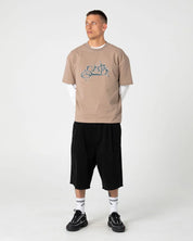 RUSTY SPRAY N PRAY GRAPHIC TEE – MUSHROOM