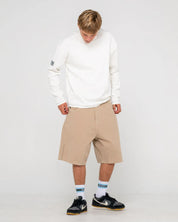 RUSTY STEP-STONE 24" BAGGY SHORT MENS WIDE LEG DENIM STYLE – ABBEY STONE