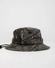 RUSTY STRINGER BUCKET HAT – GREY CAMO