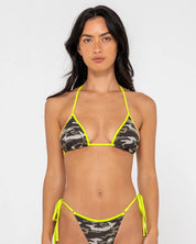 RUSTY TANK GIRL MULTIWAY BIKINI TOP – CAMO
