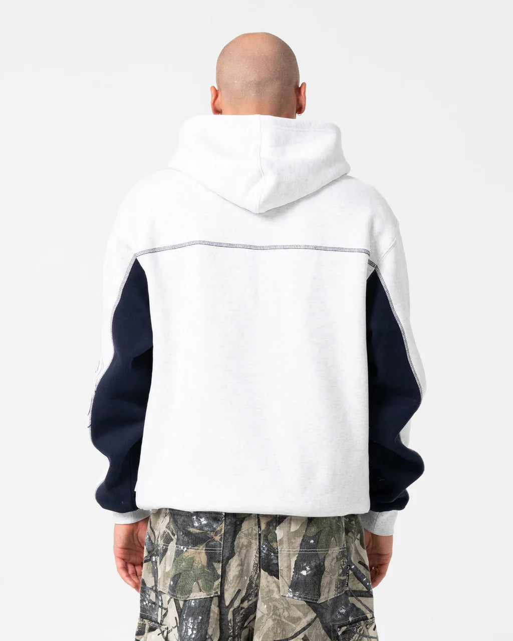 RUSTY TITAN FLEECE HOODIE – ECRU MARLE