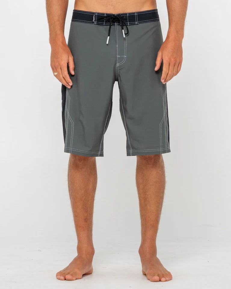 TOMBSTONES FIXED WAIST BOARDSHORT ARMY GREEN