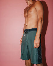 TOMBSTONES FIXED WAIST BOARDSHORT ARMY GREEN