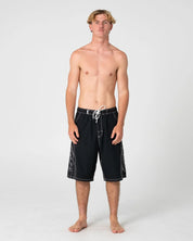 RUSTY TOMBSTONES 24" BAGGY BOARDSHORT – BLACK