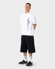 RUSTY TURBO 24" BAGGY JORT – BLACK OUT / BLUE