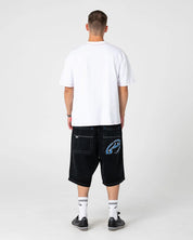 RUSTY TURBO 24" BAGGY JORT – BLACK OUT / BLUE