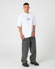 RUSTY TURBO OVERSIZED GRAPHIC TEE – WHITE 2