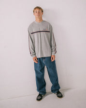 RUSTY V-MONEY LONG SLEEVE TEE MENS GRAPHIC T SHIRT