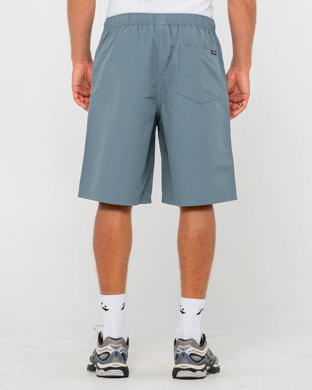RUSTY VAPOR ELASTIC 21" SHORT – MENS RELAXED STRETCH SURF WALKSHORT - CHINA BLUE