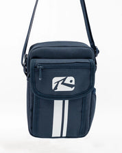 RUSTY WHITE LINES CROSSBODY BAG – NAVY BLUE