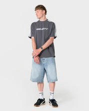 RUSTY YOWIE 24" BAGGY JORT – BLASTED TRUE BLUE