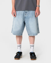 RUSTY YOWIE 24" BAGGY JORT – BLASTED TRUE BLUE