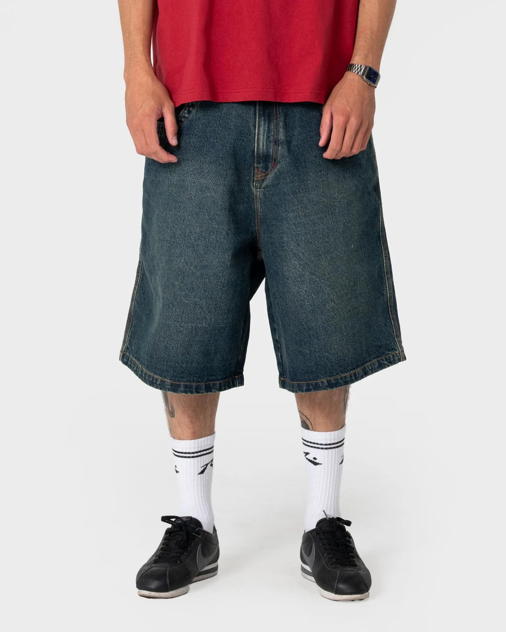 RUSTY YOWIE 24" BAGGY JORT – DARK N DIRTY