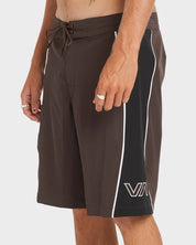 RVCA MENS RETRACT TRUNK 20" BOARDSHORTS – MOCHA