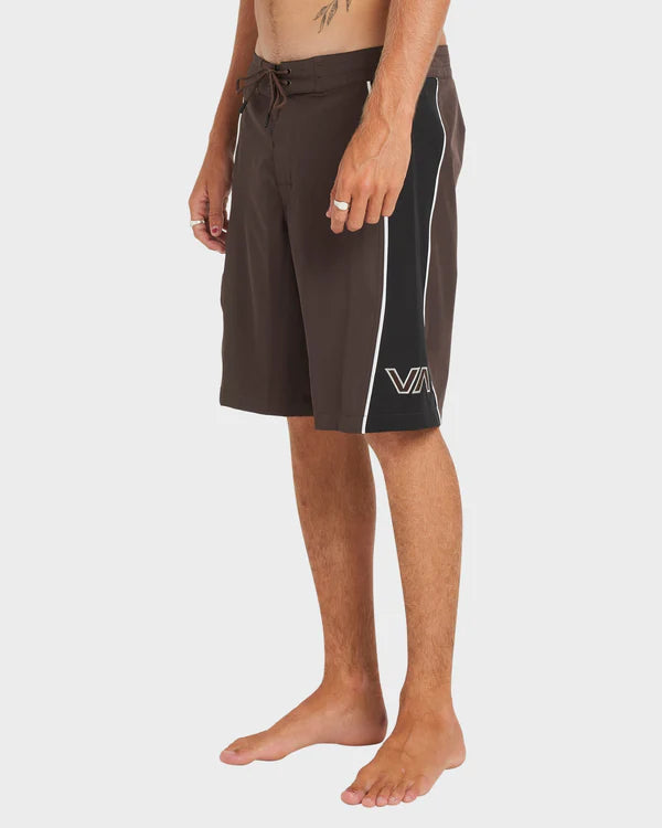 RVCA MENS RETRACT TRUNK 20" BOARDSHORTS – MOCHA