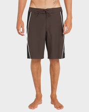 RVCA MENS RETRACT TRUNK 20" BOARDSHORTS – MOCHA