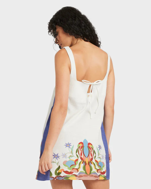 RVCA WOMENS MEL G BAKER MIDI DRESS – CERAMIC