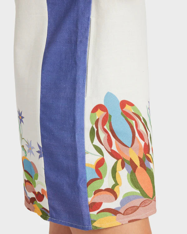 RVCA WOMENS MEL G BAKER MIDI DRESS – CERAMIC