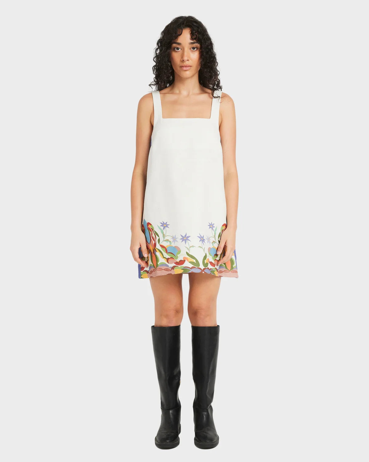 RVCA WOMENS MEL G BAKER MIDI DRESS – CERAMIC