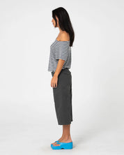 RUSTY SALLY SLOUCH STRIPED OFF SHOULDER TOP