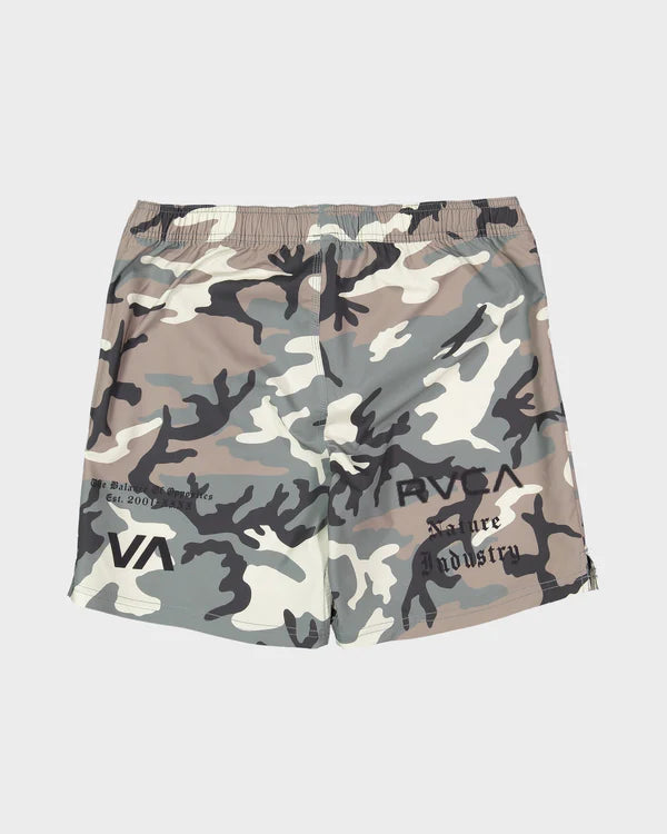 RVCA SCRAPPER II MENS WALKSORTS CAMOUFLAGE SURF SKATE SHORTS