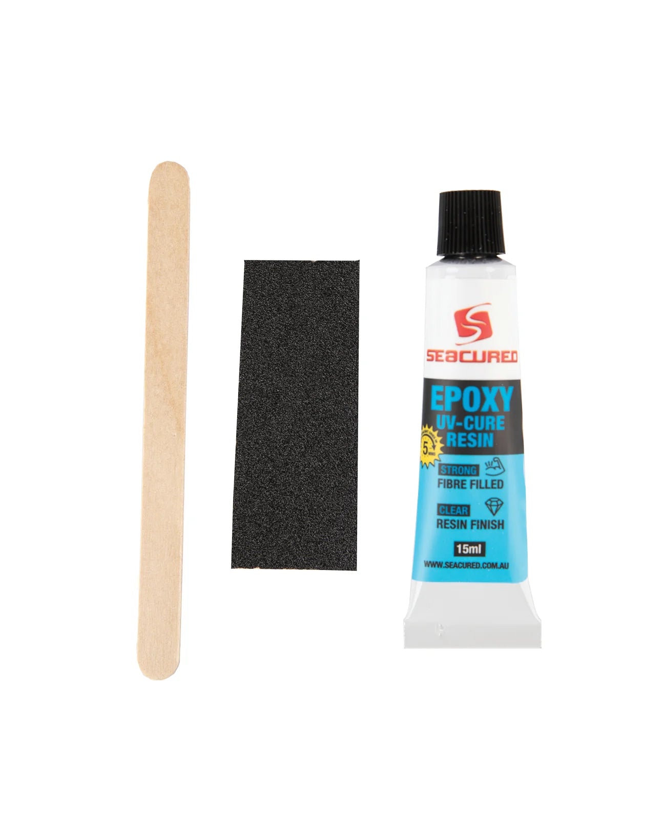 SEACURED EPOXY UV-CURE SURFBOARD REPAIR KIT