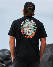 THE MAD HUEYS SHIP FOR BRAINS SS TEE – BLACK