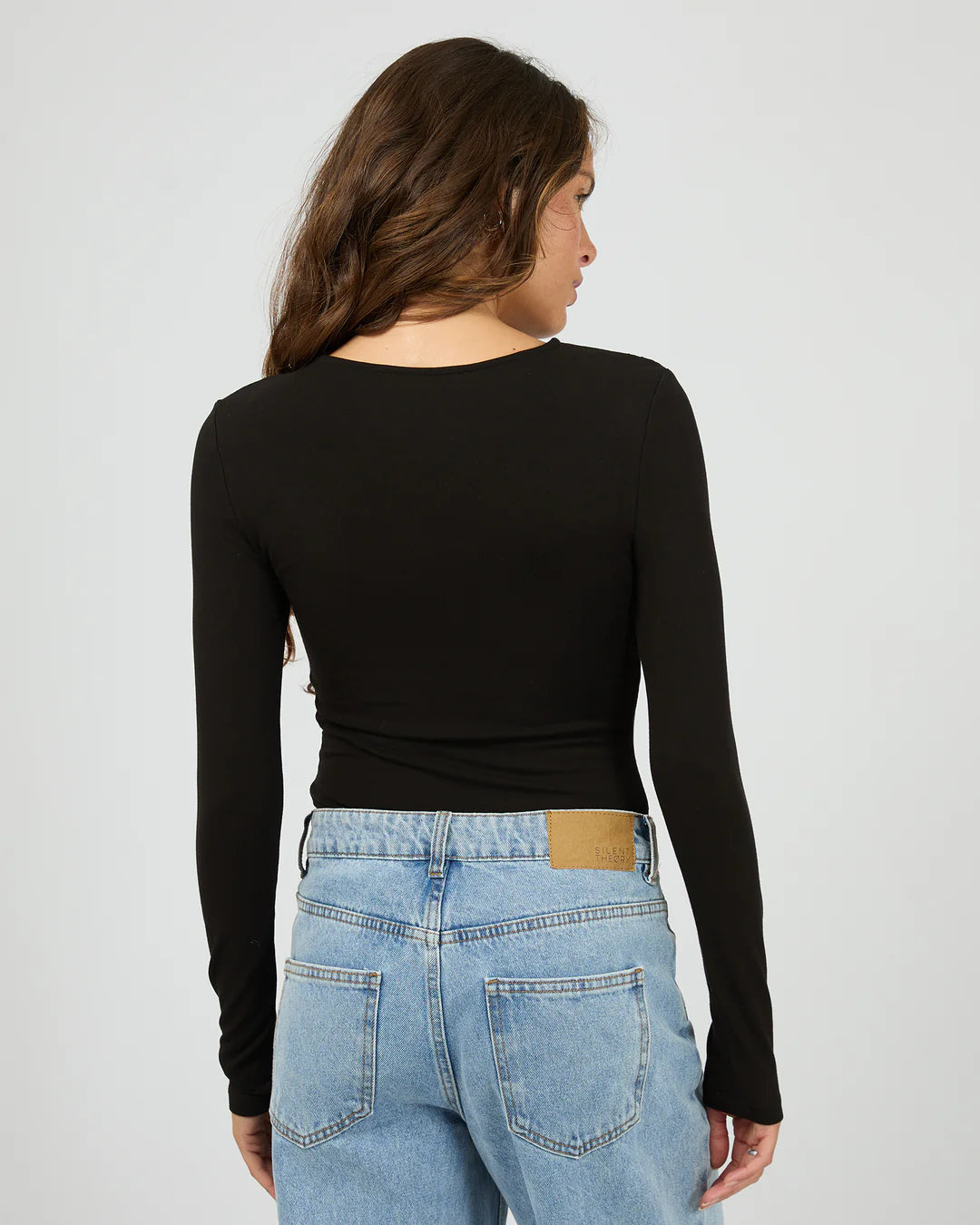 SILENT THEORY ATLAS LONG SLEEVE TOP – BLACK