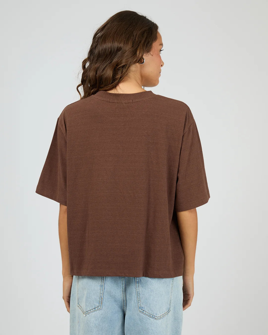 SILENT THEORY ETERNAL RELAXED TEE - BROWN
