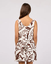 SILENT THEORY LUCIA MINI DRESS - VINTAGE WHITE
