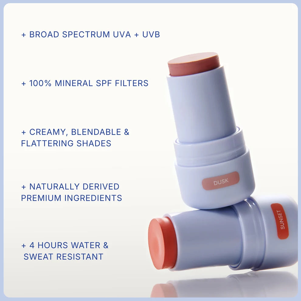SOL SISTA COLLECTIVE BUTTA BALM™ MINERAL LIP & CHEEK BALM SPF 50+ – DUSK