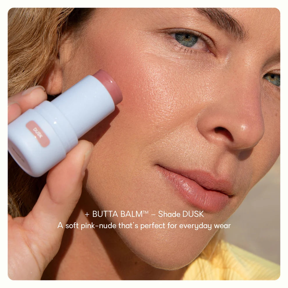 SOL SISTA COLLECTIVE BUTTA BALM™ MINERAL LIP & CHEEK BALM SPF 50+ – DUSK