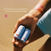 SOL SISTA COLLECTIVE BUTTA BALM™ MINERAL LIP & CHEEK BALM SPF 50+ – SUNSET