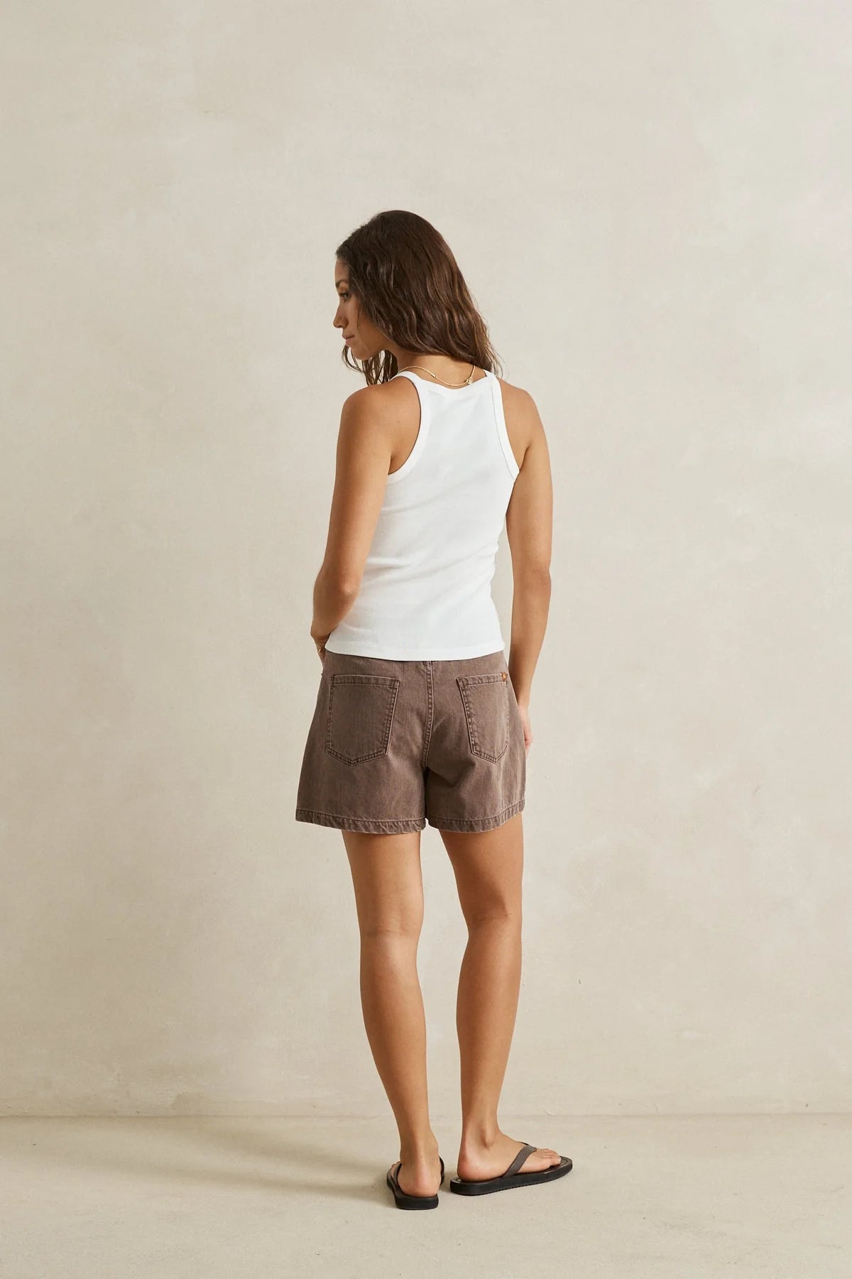 RHYTHM STAPLE DENIM SHORT – WOMENS RELAXED FIT DENIM SHORT