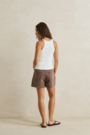 RHYTHM STAPLE DENIM SHORT – WOMENS RELAXED FIT DENIM SHORT